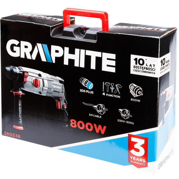 Фото - Перфоратор GRAPHITE SDS-plus (58G538)