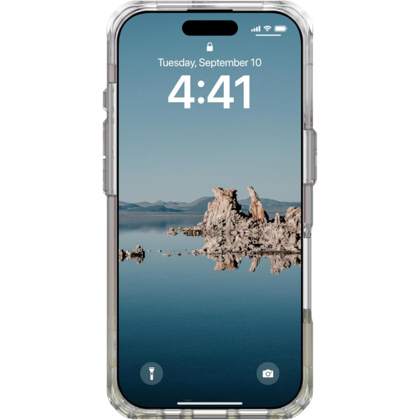 Фото - Чехол для смартфона UAG for iPhone 16 Pro, Plyo Magsafe LE, Maroon/Yellow Ombre (114480114780)