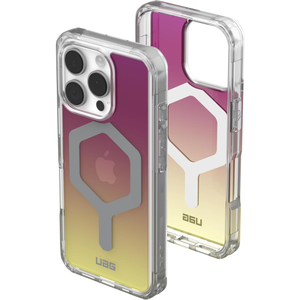 Фото - Чехол для смартфона UAG for iPhone 16 Pro, Plyo Magsafe LE, Maroon/Yellow Ombre (114480114780)