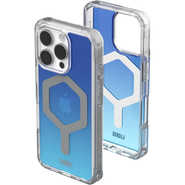 Фото - Чохол для смартфону UAG for iPhone 16 Pro, Plyo Magsafe LE, Blue Ombre (114480115E5E)