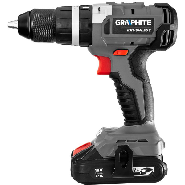 Фото - Дриль-шуруповерт GRAPHITE Energy+ без АКБ та ЗП (58G020)