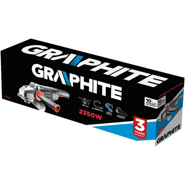 Фото - Болгарка GRAPHITE 230мм 2350Вт (59G207)