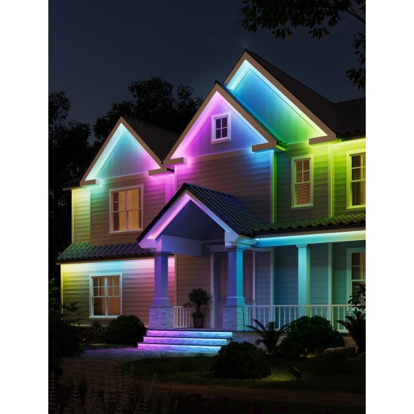 Фото - Світлодіодна стрічка Govee H70A1 Phantasy Outdoor LED, 10м, RGBICWW, WI-FI/Bluetooth White (H70A13D1)