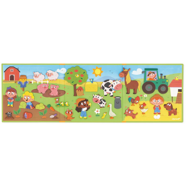 Фото - Настольная игра (3-4 года) Janod Ферма 30 ел. (J05451)