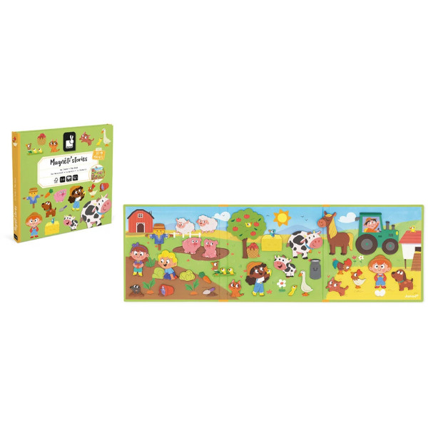 Фото - Настольная игра (3-4 года) Janod Ферма 30 ел. (J05451)
