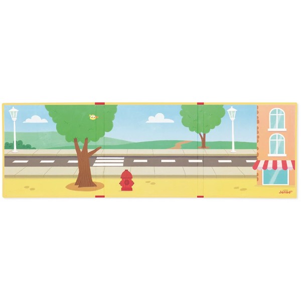 Фото - Настольная игра (3-4 года) Janod Пожарные 30 эл. (J05453)