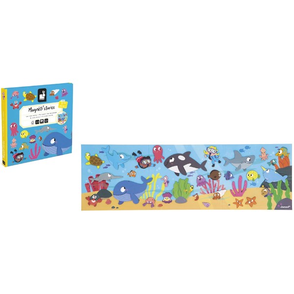 Фото - Настольная игра (3-4 года) Janod Морские жители 30 эл. (J05448)