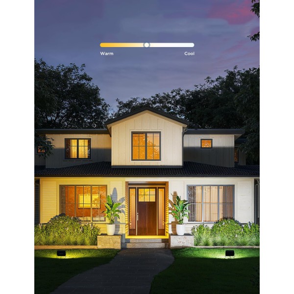 Фото - Светодиодный светильник Govee H8057 Outdoor FLood Lights 4 шт (H8057C11)