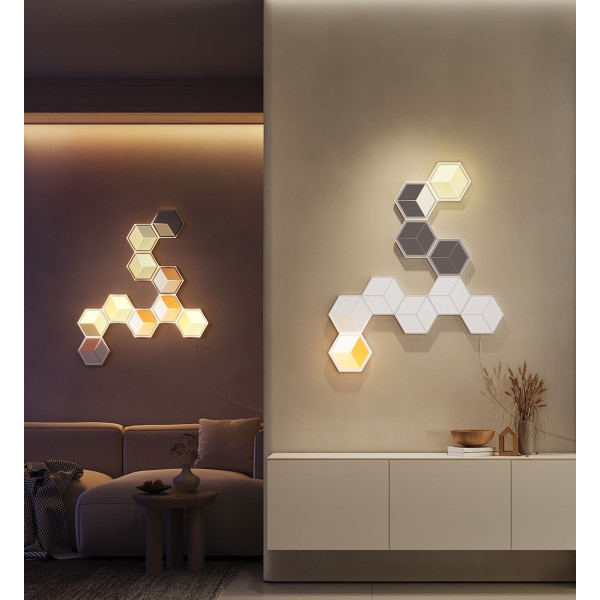 Фото - Світлодіодний світильник Govee H106A Glide Hexagon Light Panels Ultra expansion pack (H106A007-OF-EU)