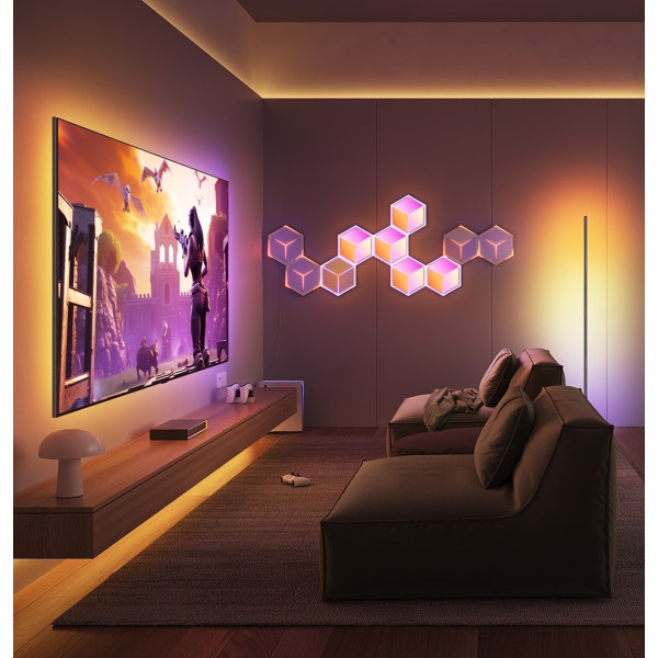Фото - Світлодіодний світильник Govee H106A Glide Hexagon Light Panels Ultra expansion pack (H106A007-OF-EU)