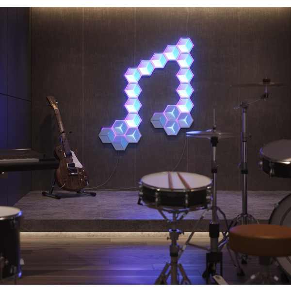 Фото - Світлодіодний світильник Govee H106A Glide Hexagon Light Panels Ultra expansion pack (H106A007-OF-EU)