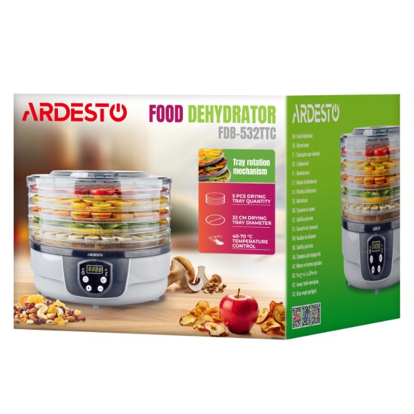 Фото - Сушилка для фруктов и овощей ARDESTO FDB-532TTC