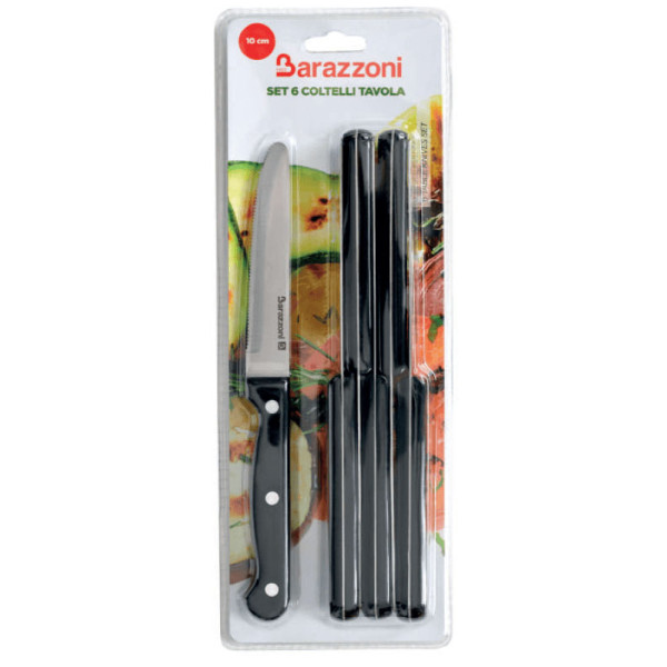 Фото - Набір ножів Barazzoni 6 шт. (802171055) Фото - Набір ножів Barazzoni 6 шт. (802171055)