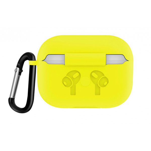 Фото - Чохол для навушників BeCover Silicon Protection for Apple AirPods Pro Yellow (704506)