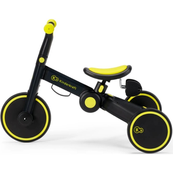 Фото - Триколісний велосипед Kinderkraft 4TRIKE Black Volt (KR4TRI00BLK0000)