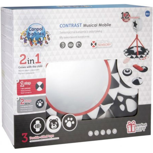 Фото - Мобиль музыкальный Canpol babies Sensory Toys (68/084)