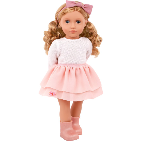 Фото - Кукла Our Generation Эффи в розовой юбке с воланами 46 см (BD31521Z)
