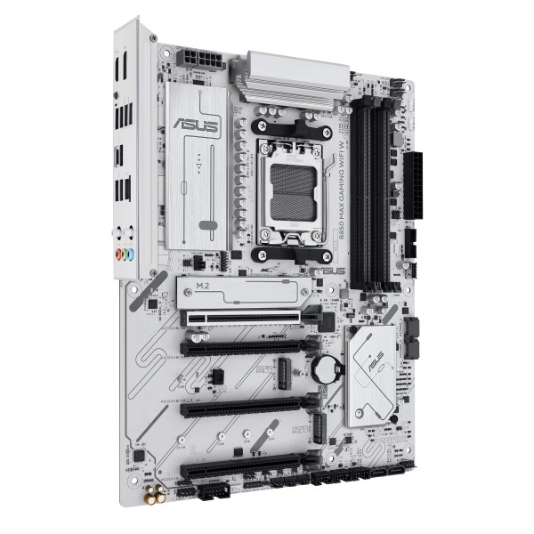 Фото - Материнська плата Asus B850 MAX GAMING WIFI White 4xDDR5