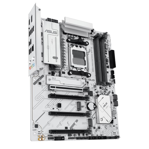 Фото - Материнська плата Asus B850 MAX GAMING WIFI White 4xDDR5