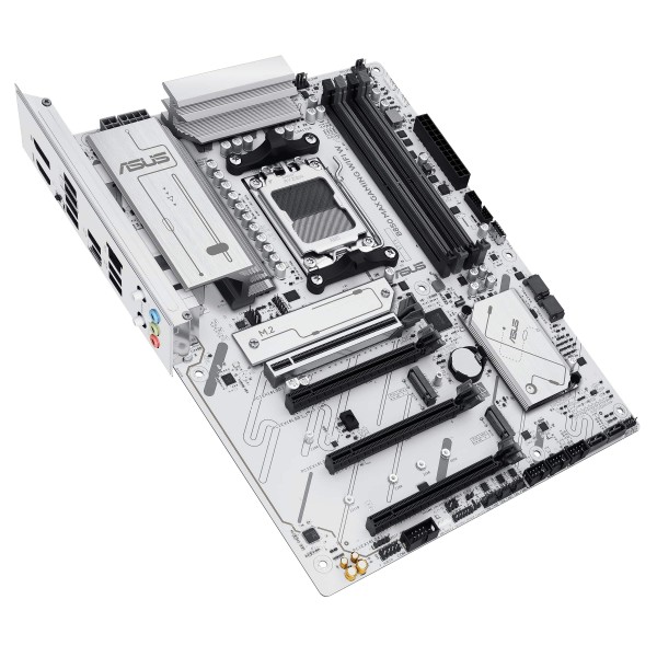 Фото - Материнська плата Asus B850 MAX GAMING WIFI White 4xDDR5