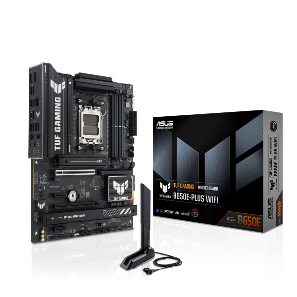 Фото - Материнська плата Asus TUF GAMING B650E-PLUS WIFI 4xDDR5