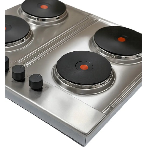 Фото - Варильна поверхня електрична Borgio 6850-04R Inox