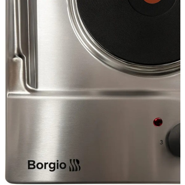 Фото - Варильна поверхня електрична Borgio 6850-04R Inox