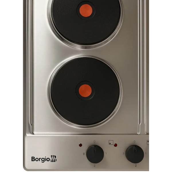 Фото - Варильна поверхня електрична Borgio 6850-04R Inox