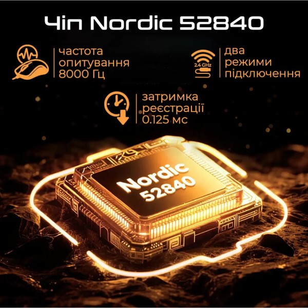 Фото - Миша бездротова ігрова RAWM ER21PRO.blue