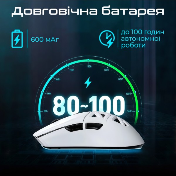 Фото - Мышь беспроводная игровая RAWM SA-SL01C.black