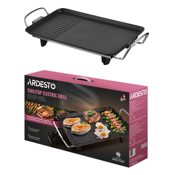Фото - Гриль-барбекю электрический ARDESTO GHP-1BL