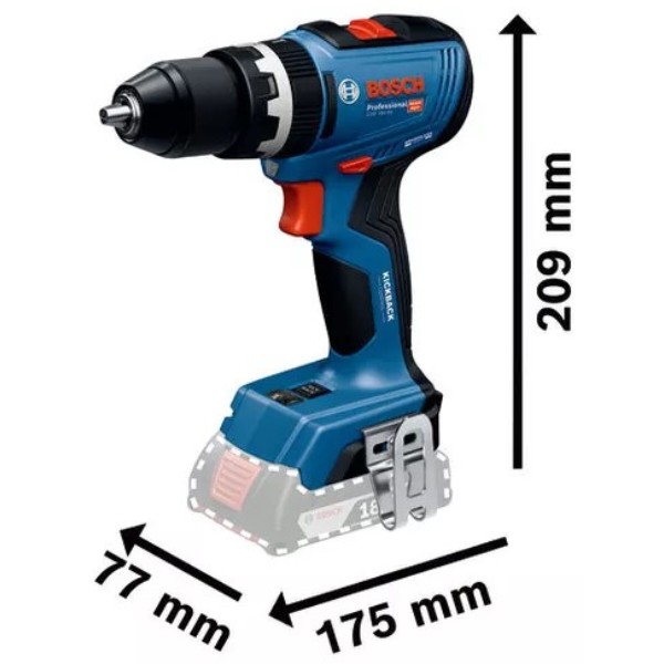 Фото - Дриль-шуруповерт Bosch GSB 18V-65 (0.601.9N3.303)