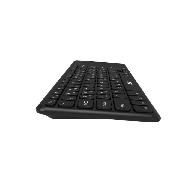 Фото - Клавиатура беспроводная 2E KT100 WL, EN/UK Black (2E-KT100WB_UA)