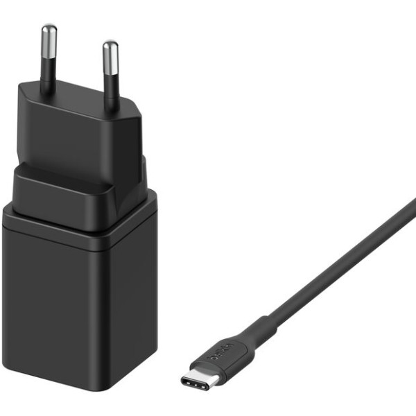 Фото - Бездротовий зарядний пристрій Belkin 3в1 Travel Pad Wireless Qi2 15Вт Black (WIZ024VFBK)