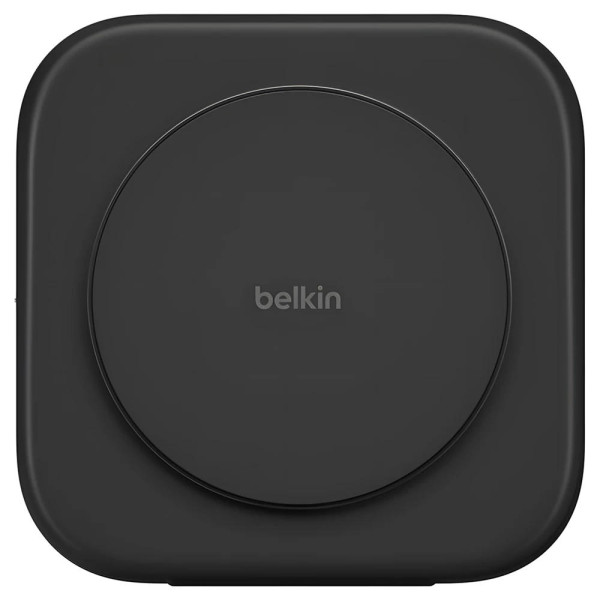 Фото - Бездротовий зарядний пристрій Belkin 3в1 Travel Pad Wireless Qi2 15Вт Black (WIZ024VFBK)
