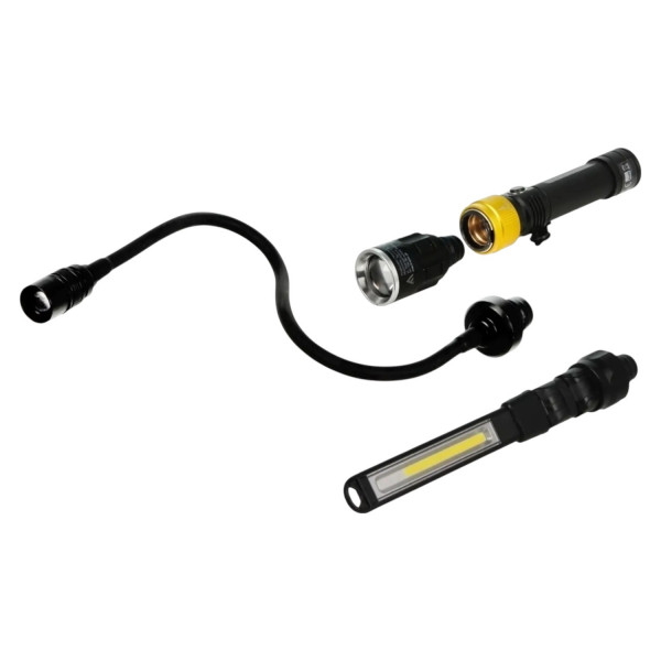 Фото - Ліхтар акумуляторний Mactronic Beemer 4 350 Lm + UV 390 nm Ultraviolet Focus USB Recharg (PWL0021)