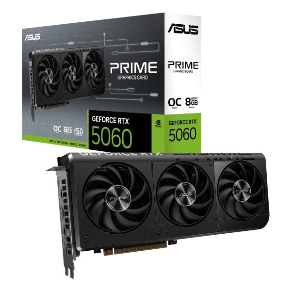 Фото - Відеокарта Asus GeForce RTX 5060 8 GB GDDR7 OC (PRIME-RTX5060-O8G)