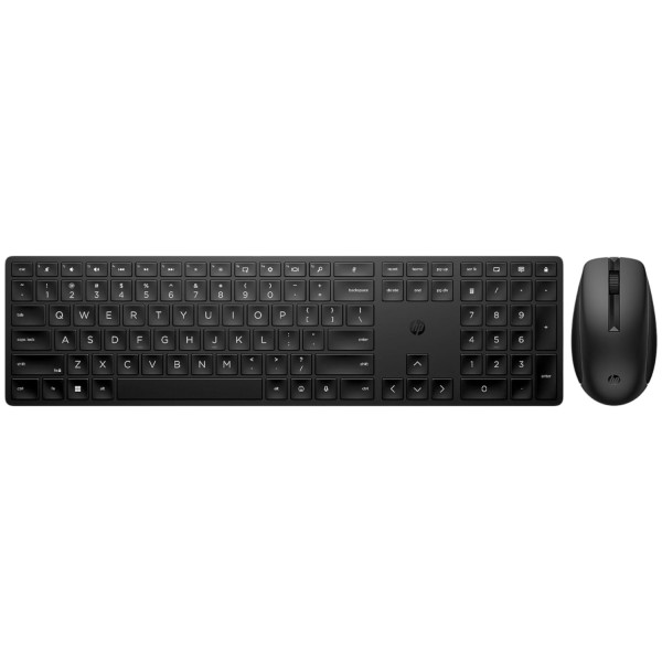 Фото - Клавіатура + миша бездротова HP 650 WL EN/UK Black (4R013AA)