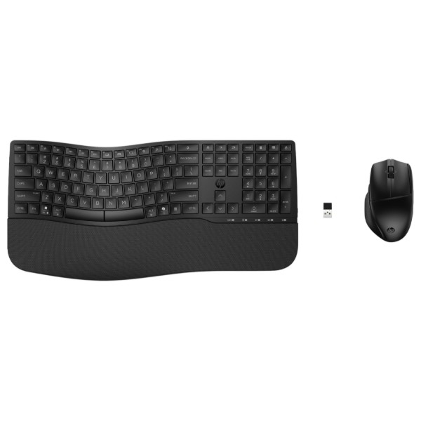 Фото - Клавіатура + миша бездротова HP 680 Comfort Dual-Mode BT EN/UK Black (8T6L6AA)