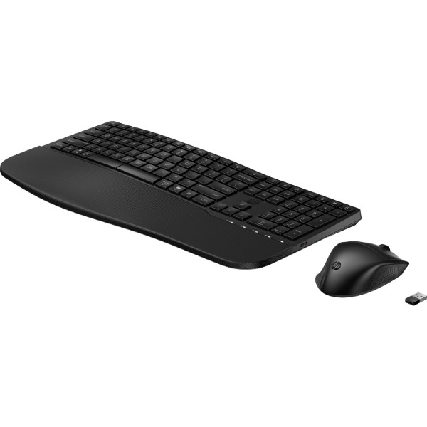 Фото - Клавіатура + миша бездротова HP 680 Comfort Dual-Mode BT EN/UK Black (8T6L6AA)