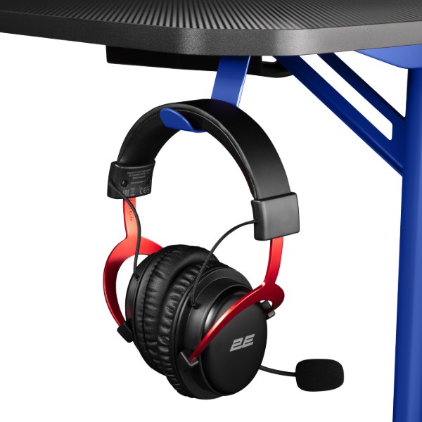 Фото - Стіл комп'ютерний 2E GAMING OTOROSHI 120х60x75см black/blue (2E-GT-OTO-BKBL)