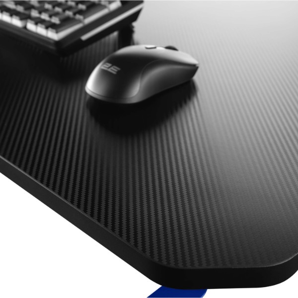 Фото - Стіл комп'ютерний 2E GAMING OTOROSHI 120х60x75см black/blue (2E-GT-OTO-BKBL)