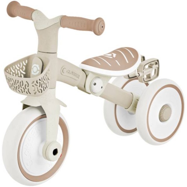 Фото - Трёхколёсный велосипед Globber серии LEARNING TRIKE 2в1 PLUS, кокос (737-466)