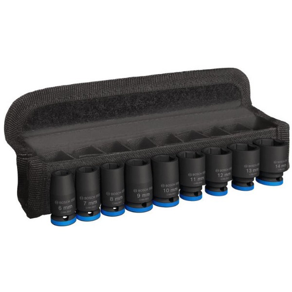 Фото - Набор торцевых головок Bosch Professional Standart 9 шт. 1/4" 25 мм (2.608.003.034) Фото - Набор торцевых головок Bosch Professional Standart 9 шт. 1/4" 25 мм (2.608.003.034)