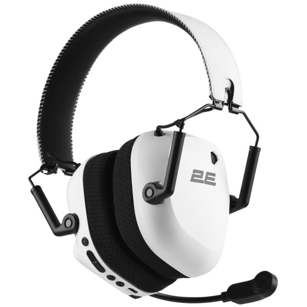 Фото - Гарнітура бездротова ігрова 2E GAMING HG365 BT/WL White (2E-HG365WT-WL)