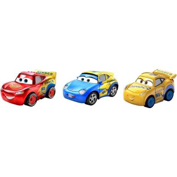Фото - Ігровий набір Cars Mattel з 3 металевих міні-гонщиків (в ас.) (GKG01)