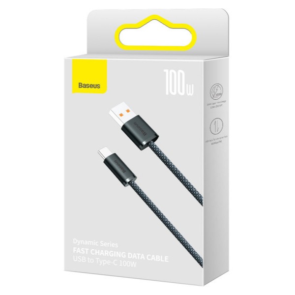 Фото - Кабель Baseus USB 2.0 AM-Type-C M 2m (CALD000716)