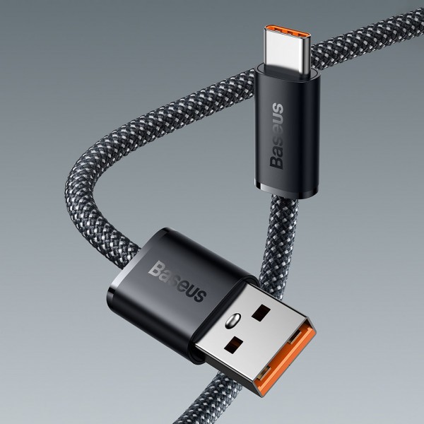 Фото - Кабель Baseus USB 2.0 AM-Type-C M 2m (CALD000716)