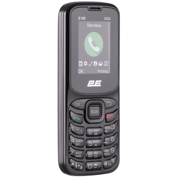 Фото - Мобільний телефон 2E E180 Dual Sim 2023 Black