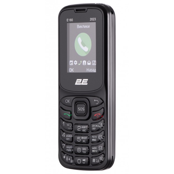 Фото - Мобільний телефон 2E E180 Dual Sim 2023 Black